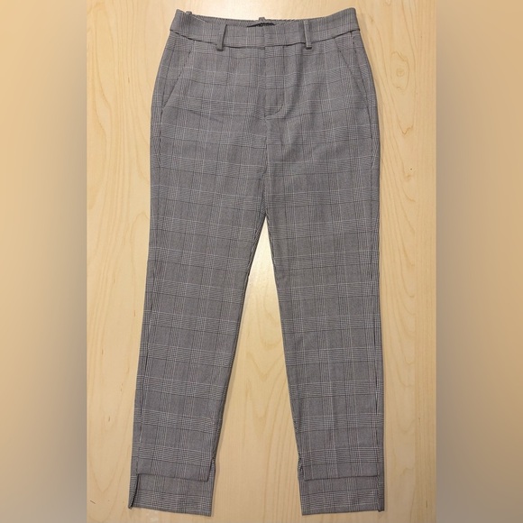 Zara Monochrome Houndstooth Trousers (US 2) - Picture 2 of 10
